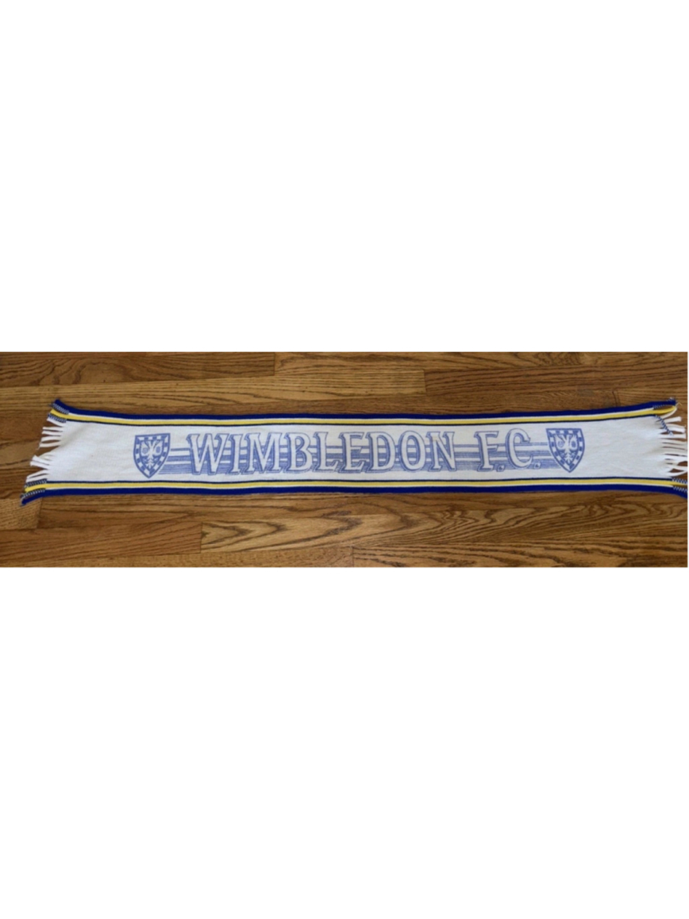 Wimbledon FC Futbol Soccer Scarf VTG